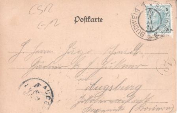 České Budějovice 1900 95 003 ●